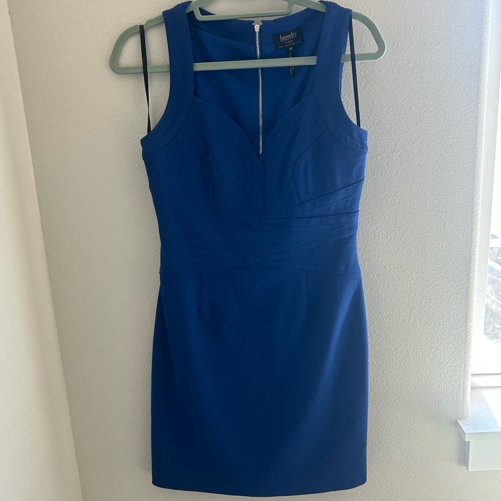 Laundry by Shelli Segal Blue Dress